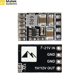1 / 2 / 5pcs Matek Micro BEC Pas-jos Modulul 5/12 V Ieșire Reglabilă 2-5s Acumulator Lipo pentru Rc Drone 11