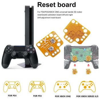 1/2 buc Universal Gamepad Joystick-ul pentru PS4, PS5 Xbox One Derivă de Reparare Placa Controler Analog Stick de Degetul mare Derivă Repara Mod Aurul Negru 9