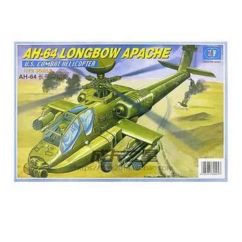 1:72 AH-64 Longbow Apacy Gunship Elicopter de Asamblare Model Militar DIV Cadou 11