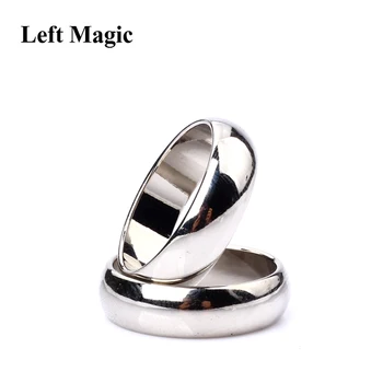 1 buc Argint Arcuită PK Inel Inel Magnetic PK Inel Magic Show Recuzită Magie Trucuri Magice B1060 11