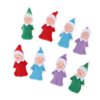 1 buc Craciun Copii Elf Păpuși Păpuși pentru Copii Baby Elfi Păpuși Jucării Mini Elf Xmas Decor Papusa Jucarii Copii, Cadouri de Păpuși 2