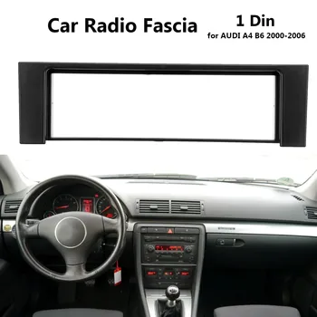 1 Din masina stereo radio măștii panoului de cadru adapterfor AUDI A4 B6 2000-2006 Auto Tapiterie Interior 11