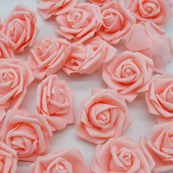 10/20buc 6cm Spuma PE Rose Flori Artificiale Flori Pentru Acasă Nunta Deco Buchet de Mireasa Scrapbooking DIY Cadou de Ziua Consumabile