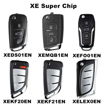10 Buc/lot Xhorse XEMQB1EN XEDS01EN XEFO01EN XEKF20EN XEKF21EN XELEX0EN XE Seria Super-Cheie de la Distanță de Control Funcționează pe Super-Cip 8