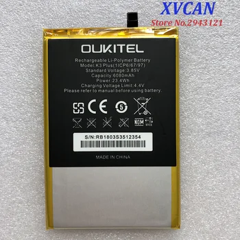 100% Nou OUKITEL K3 PLUS de Înlocuire 6068mAh Părți baterie de rezervă pentru OUKITEL K3 PLUS Telefon Inteligent 15