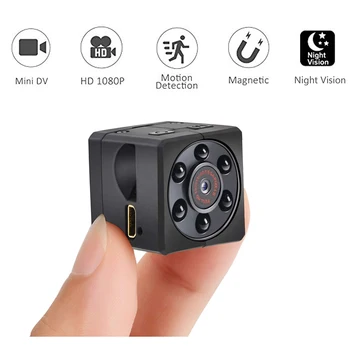 1080P HD Action Camera Mini Secret aparat de Fotografiat Viziune de Noapte, Mini camere Video Sport DV Mici Cam Auto DVR Camera de Supraveghere Video