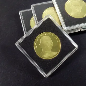 10buc Display Recipient Transparent Gaine Colecție de Protecție Piața Caz Organizator Cutie de Depozitare Anti Scratch Monedă Capsulă Acasă 11