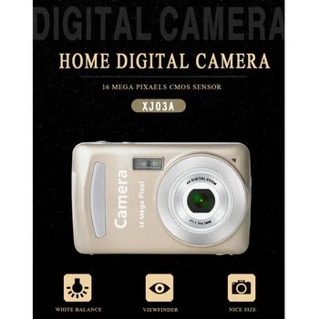 16 megapixeli acasă aparat de fotografiat digital camera copiilor card cadou masina cadou de Crăciun 12