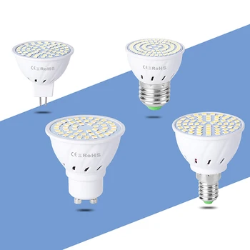 1buc 220V LED Creștere Lampa E14 E27 Spectru Complet de Plante Cresc Lămpi