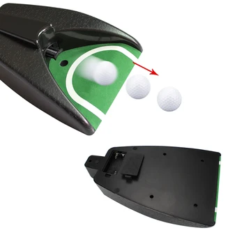 1buc Golf Automată a Pune Cana Instrument de Formare Automata Golf Reveni Mingea Dispozitiv Interior Punerea Cupa Practica de Golf de Formare Sida 13