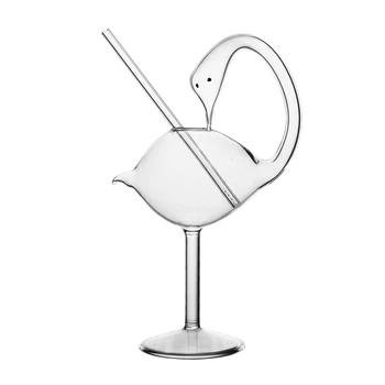 1BUC Swan Forma Pahar de Cocktail, Pahar, Cana de Apa pentru restaurante,bar, parte 5