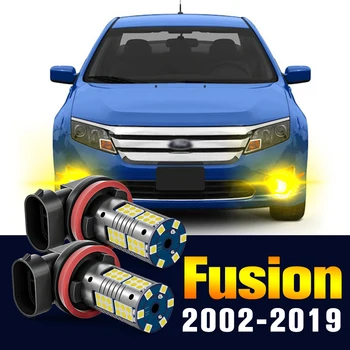 2 buc LED Lumina de Ceață Lampa Bec Pentru Ford Fusion 2002-2019 2007 2008 2009 2010 2011 2012 2013 2014 2015 2016 2017 2018 Accesorii 12