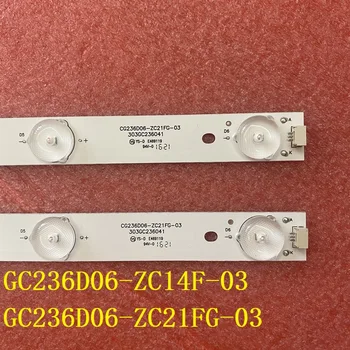 2 buc/set 6LED(3V) 423mm LED Backlight bar de striptease Pentru GC236D06-ZC14F-03 303GC236031 13