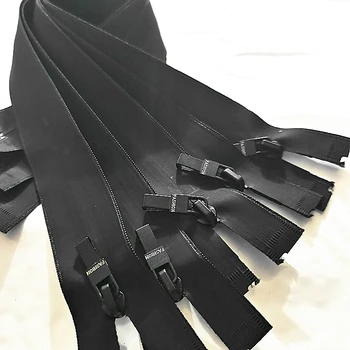 2 Bucăți de (20/70cm) 5# Open End Negru rezistent la apa TPU Nailon Fermoar, Folosit Pentru obiecte de Artizanat, de Cusut Saci, Accesorii de Îmbrăcăminte 15