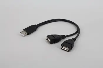 2 În 1 Usb2.0 Cablu de Extensie de sex Masculin La Feminin Cablu de Date USB Cablu de Încărcare pentru Hard Disk, placa de Retea Conexiune 5