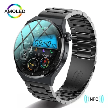 2022 NFC Smart Watch Bărbați GT3 Pro AMOLED 390*390 Ecran HD de Ritm Cardiac Bluetooth Apel IP68 rezistent la apa Pentru SmartWatch Huawei, Xiaomi 13