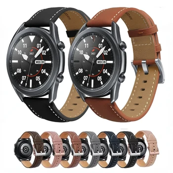 20mm 22mm Curea din Piele Pentru Samsung Watch 3/Active2/Huawei watch GT2/Amazfit GTR ceas Inteligent pentru Samsung Galaxy Watch 42mm 46mm 3