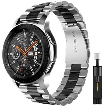 20mm 22mm Metal curea Pentru Samsung watch 3/Galaxy watch 4 /Huawei watch 3/GT2 Brățară din Oțel Inoxidabil Curea Pentru Amazfit GTR trupa 9