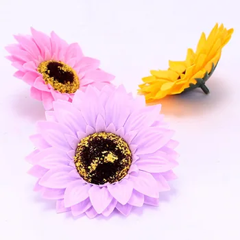 25pcs de Floarea-soarelui Săpun Cap de Floare Buchet o Cutie-Cadou Decor cu Sapun de Flori DIY nunta de Crăciun acasă decor Magazin de Flori Consumabile 13