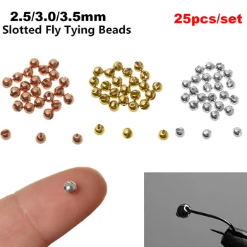 25Pcs/lot Frumos Concepute, cu Fante de Tungsten Margele Fly Tying Margele de Tungsten 2,5 mm/3.0 mm/3.5 mm Fly Tying Material 12