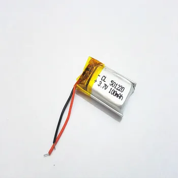 3.7 V 100mAh 501220 Litiu-Polimer Li-Po, li-ion Reîncărcabilă de celule de Baterii Pentru Mp3 MP4 MP5 mobil GPS bluetooth 10