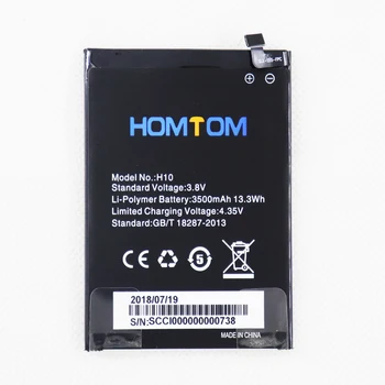 3500mAh H10 Baterie Pentru HOMTOM H10 Telefon Mobil + numărul de Urmărire 6