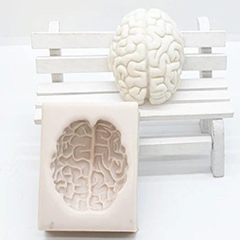 3D Creierul Silicon Fondant Matrite DIY Rășină Mucegai Ciocolata Tort de Decorare Bucătărie de Copt Accesorii M2002 16