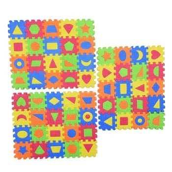 3D Diy EVA Puzzle-uri Jucarii Copii Baby Puzzle Rogojini 55 * 55MM sau 90mm*90cm Covor Copii Educație Spuma de Învățare Forma de Jucărie 4
