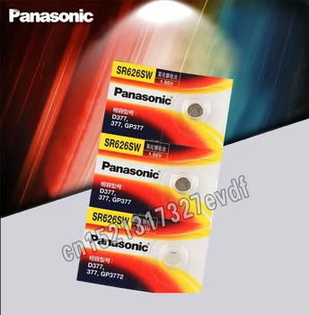 3pcs Panasonic Original SR626SW Butonul Ceas de Celule Monedă Baterie G4 377A 377 LR626 SR626SW SR66 LR66 Oxid de Argint Baterii