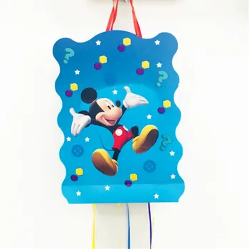 40*30cm/set de Petrecere de Aniversare pentru Copii Provizii Tema de Desene animate Mickey Mouse, Pinata Hârtie de Unică folosință Petrecere Copil de Dus Decor Favoruri 11