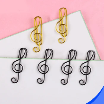 40pcs Hârtie Clip Creativ Notă Muzicală în Formă de Creatie Fișier Clemă de Marcaj Suport de Hârtie Clip Decorative pentru Birou Școală Acasă 5