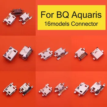 5pcs Putere Portul de Încărcare Înlocuire Mini Mufa Micro USB Conector Pentru BQ Aquaris U U lite U2 U2 lite V V plus X X PRO 10