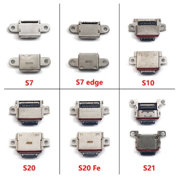 5Pcs，Originale Conector Micro USB Port de Încărcare Jack Plug Pentru margine Samsung Galaxy S7 S8 S9 S20 Fe S10 Plus S10e S21 Ultra S22