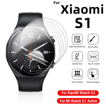 6/3/1buc S1Pro Moale Protector de Ecran Pentru Xiaomi Ceas S1 Active Folie de Protectie Km S1/S1Pro Anti-zero Ecran Smartwatch Filme 7