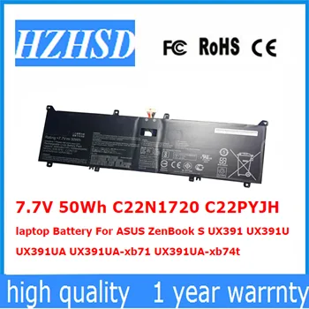 7.7 V 50Wh C22N1720 C22PYJH Baterie laptop Pentru ASUS ZenBook S UX391 UX391U UX391UA UX391UA-xb71 UX391UA-xb74t 9