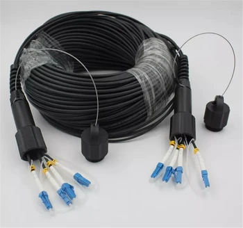 70mtr 4 nuclee în aer liber TPU LC-LC Fibra optica Patch cord 5mm rezistent la apa SM LSZH Blindate CPRI cablu Singlemode FTTH FTTA jumper 70m 5