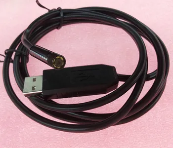 7mm Endoscop USB aparat de Fotografiat Pentru Calculator Apă-dovada IP 66 CMOS Borescope Lupa Instrument de Control Pipescope 1