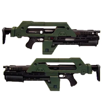 85cm 3D DIY Hârtie Model Alien 3 arme M41 - O armă de Hârtie craft Handmade Băiat Jucărie de Crăciun, Petrecere, Cadou jucarii pentru copii