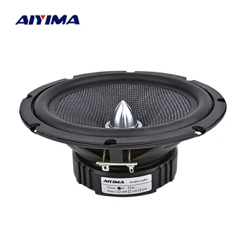 AIYIMA 6.5 Inch Midrange Bass Boxe Home Theater 4 8 Ohm 60W Sunet Difuzor Audio de Fibră de Sticlă Glonț Difuzor Woofer 1buc 13