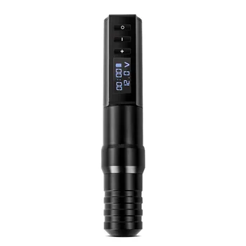 Ambiția hunter wireless Tatuaj pen mașină 1650mAh Baterie cu Litiu de Alimentare Digital cu LED-uri pentru body art 10