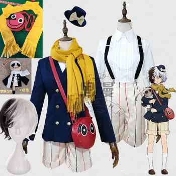 Anime Bungou Câini Vagabonzi Yumeno Copiii Cosplay Costum și jucării personalizate de Halloween cosplay costum set Complet de peruca, pantofi