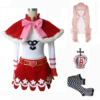 Anime One Piece Perona Princess Mononoke Cosplay Costum Rochie de Petrecere de Halloween Uniforme, Costume pentru Femei, Fete, Rochie Fancy 8