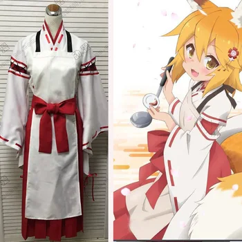 Anime Sewayaki Kitsune nu Senko-san Nakano Cosplay Utile Fox Senko-san Costum Personalizat