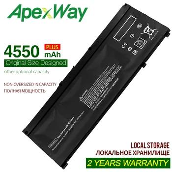 ApexWay 4550mAh SR04XL HSTNN-DB7W Baterie Laptop HP OMEN-15-CE 15-CB014UR TPN-C133 TPN-C134 TPN-Q193 TPN-Q194 917724-855