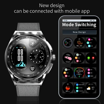 Bluetooth Apel de Răspuns Ceas Inteligent Bărbați 2022 Ecran HD 360*360 H8S SmartWatch de Oxigen din Sange Heart Rate Monitor pentru Android IOS Nou 7