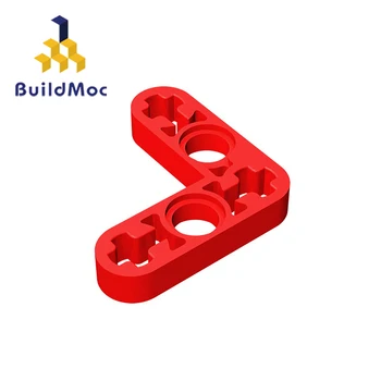 BuildMOC Asamblează Particule 32056 high-tech Liftarm 3x3 Formă de L Pentru Construirea de Blocuri Părți DIY P 6