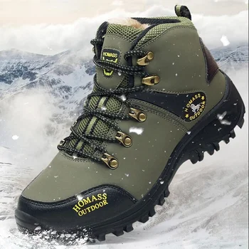 Bărbați Impermeabil Drumeții Pantofi Respirabil Tactice de Luptă Sporturi de Iarnă, Alpinism în aer liber Pantofi Non-alunecare de Trekking Adidași pentru Bărbați 13