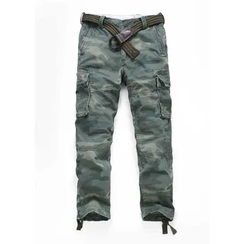 Camuflaj De Moda Pantaloni Barbati Casual Militar Armata Stil De Drept Liber De Pantaloni Largi Tactice Streetwear Îmbrăcăminte 4