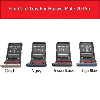Cartela Sim Tava Suport Pentru Huawei Mate 20 Pro Sim Micro Cititor De Card Slot Adaptoare De Card Socket Piese De Schimb 2