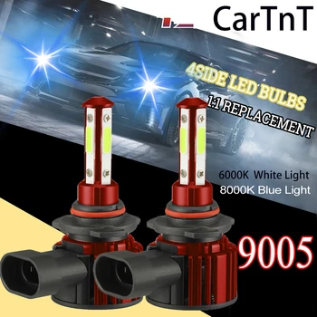 CarTnT 2 BUC LED-uri 20000LM Masina Faruri Becuri H7 H8 H9 H11 Faruri 9005 HB3 HB4 9006 Auto Becuri 6000K 8000K Bec LED Faruri 16